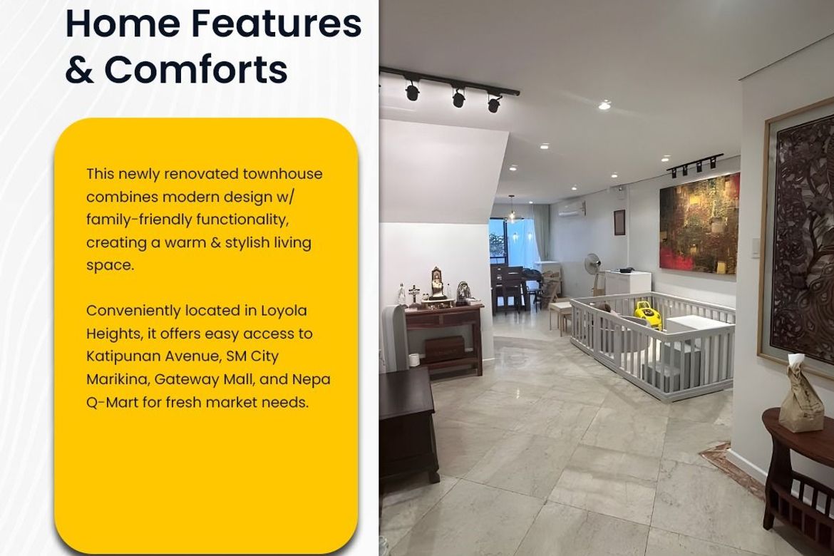 Townhouse for Sale in Loyola Heights, Quezon City, Metro Manila – photo 3