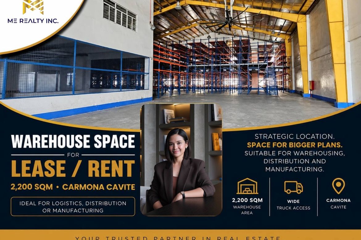 Warehouse / Factory for Rent in Barangay 4, Carmona, Cavite