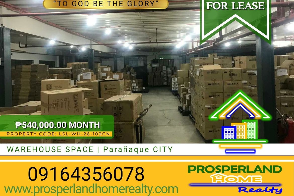 Warehouse / Factory for Rent in Don Bosco, Parañaque, Metro Manila