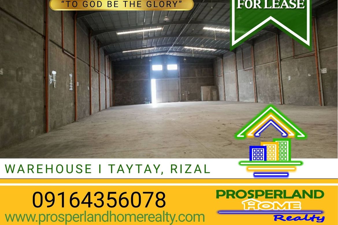 Warehouse / Factory for Rent in San Juan, Taytay, Rizal