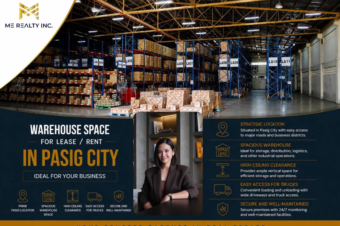 Warehouse / Factory for Rent in San Nicolas, Pasig, Metro Manila