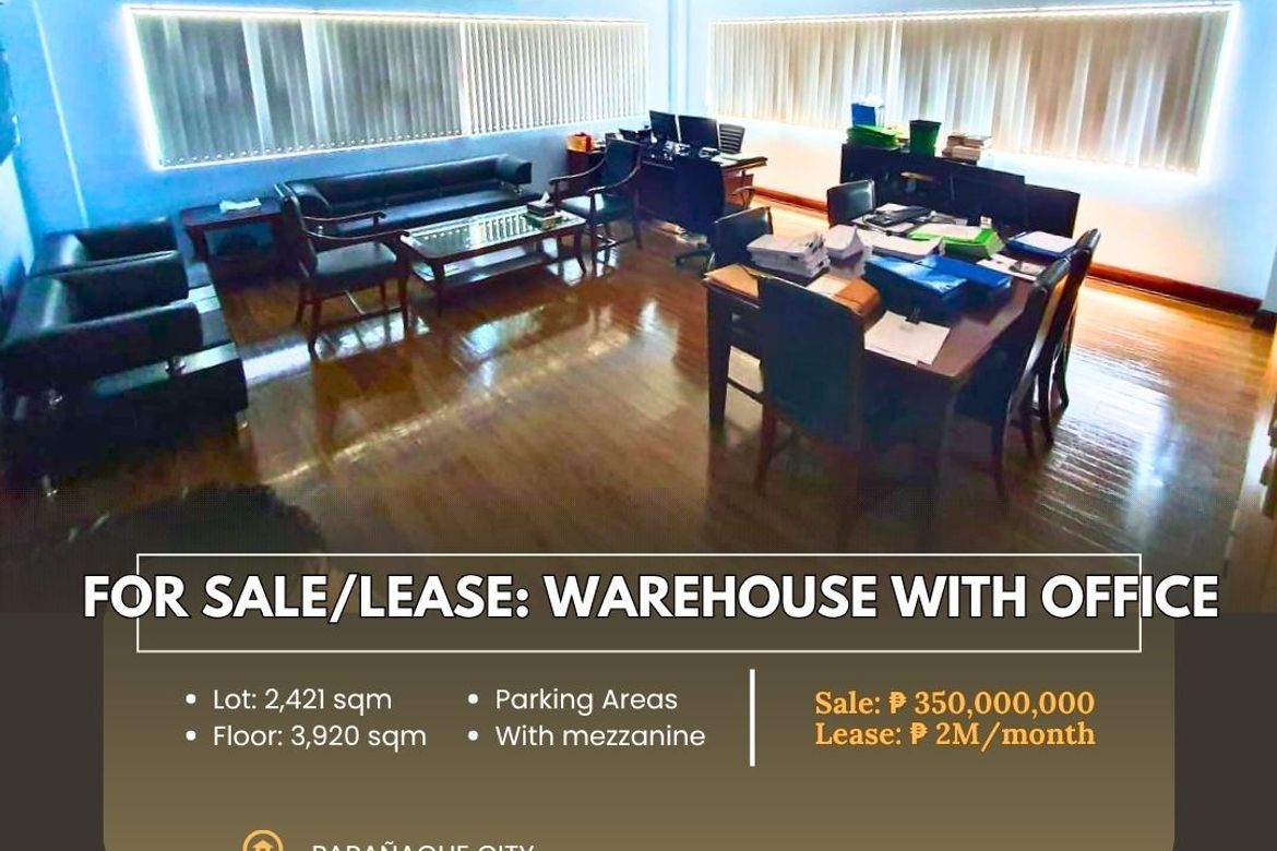 Warehouse / Factory for Sale in Don Bosco, Parañaque, Metro Manila
