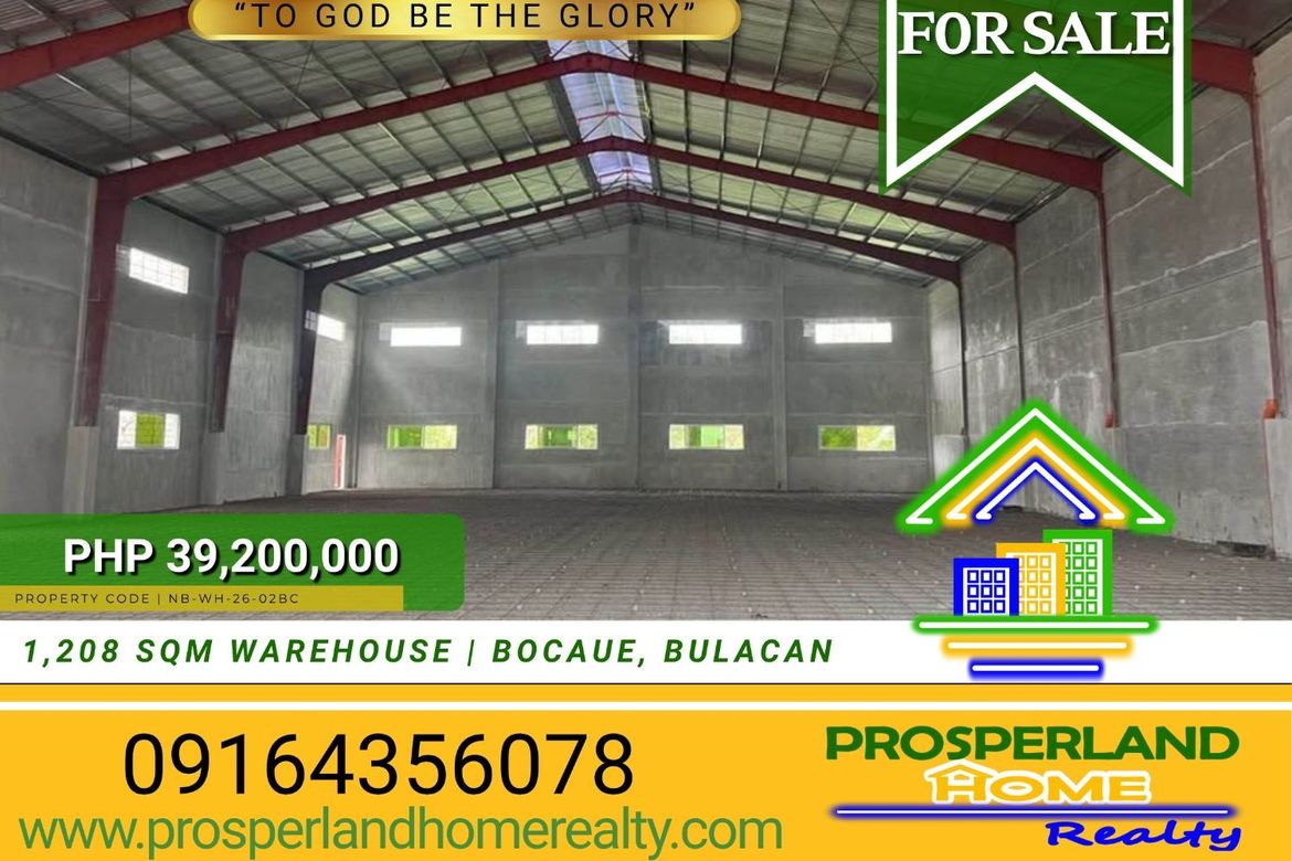 Warehouse / Factory for Sale in Sapang Bulak, Doña Remedios Trinidad, Bulacan